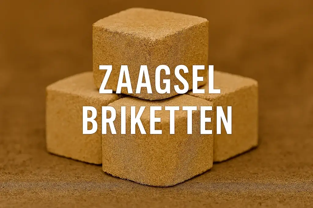 Fijn zaagsel als basismateriaal voor hoge kwaliteit zaagsel briketten
