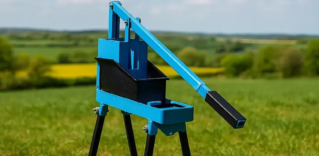 XL brikettenpers voor zelf briketten maken thuis